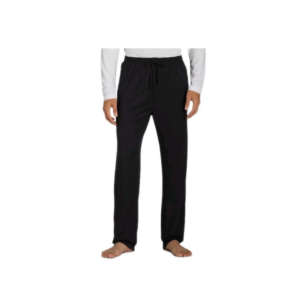 Mens Athletic Works Sleep Pants Black Size S (28-30)